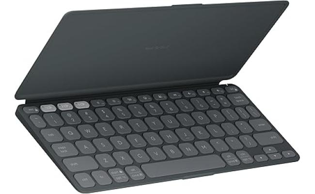 Logitech Keys-To-Go 2 Portable Bluetooth Slim and Compact Wireless Keyboard